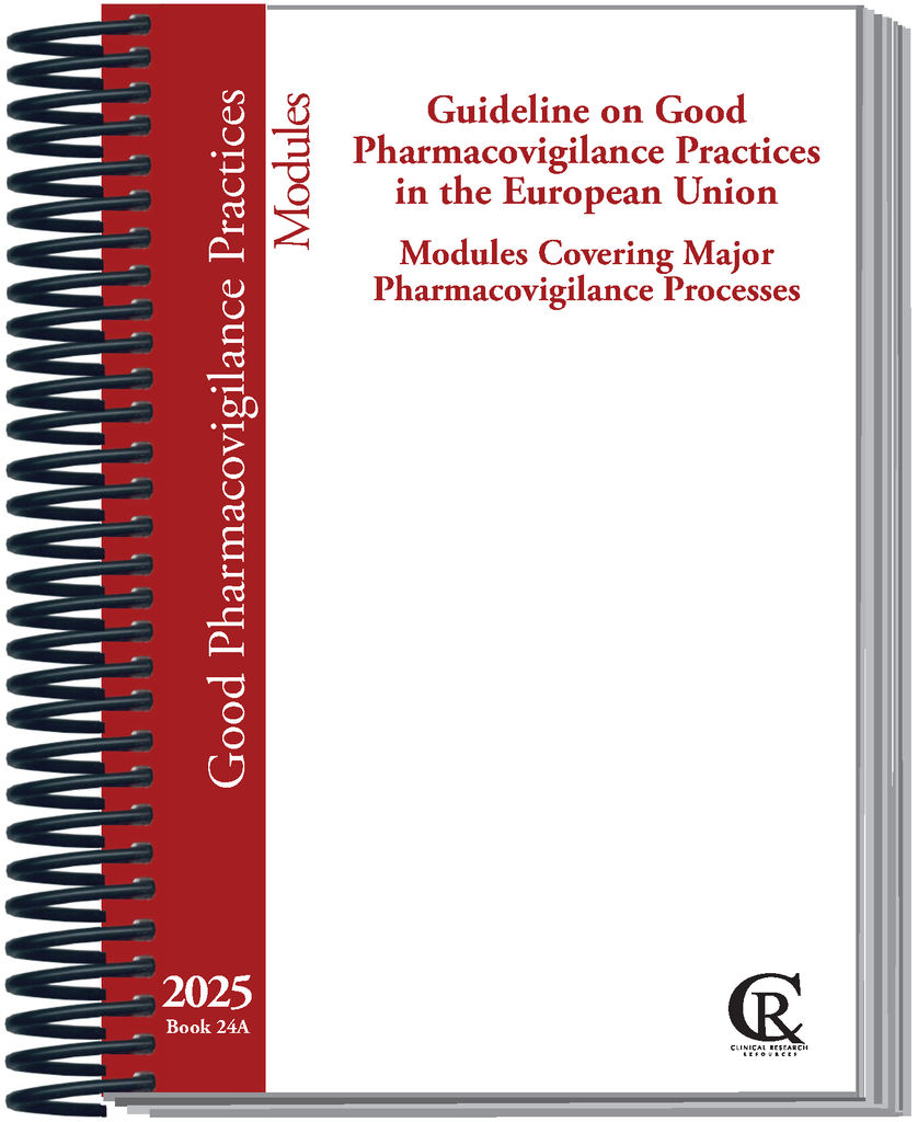 Book 24A: EU 2025 Guideline on Good Pharmacovigilance Practices, Vol. I: Modules