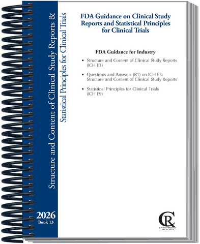 Book 13:  2026 FDA Guidance on Clinical Study Reports and Statistical Principles for Clinical Trials (Copy)