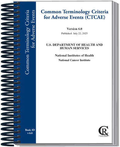 Book 3D v6.0:  Version 6.0 Common Terminology Criteria for Adverse Events (CTCAE)