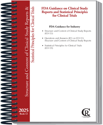 Book 13:  2025 FDA Guidance on Clinical Study Reports and Statistical Principles for Clinical Trials (Copy)